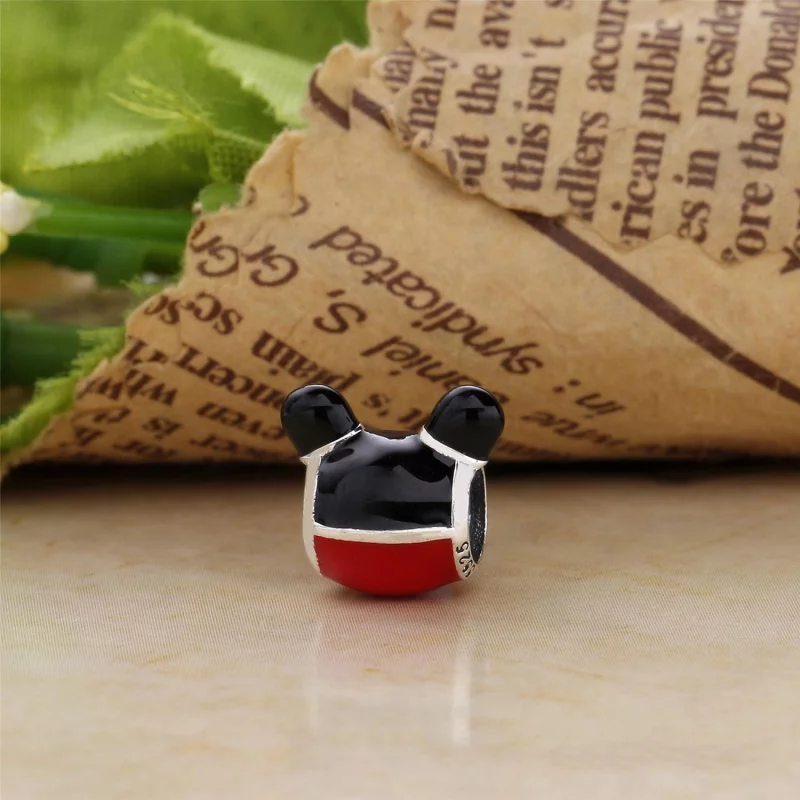 (image pour) Charm Icône Mickey Mouse Silhouette en Argent PANDORA France - 10PNDA-62868 - Afficher 3