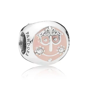 (image pour) Charm le monde est petit en Argent PANDORA France - 7501057371848P