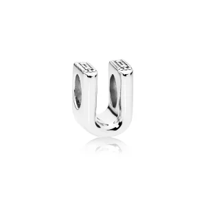 (image pour) Charm, Lettre U PANDORA France - 797475