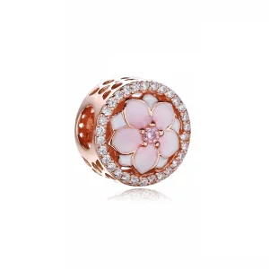 (image pour) Charm Magnolia Bloom en PANDORA Rose™ - 792085PCZA