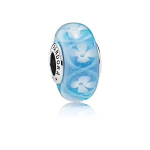 (image pour) Charm Murano Floral Bleu - 791666