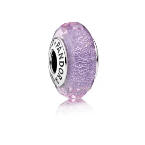 (image pour) Charm Murano Violet Iridescent - 791651