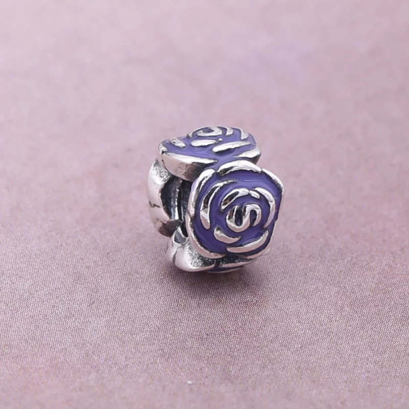 (image pour) Charm Pandora 791291EN40 - Charm Fleur Argent Femme - Afficher 3