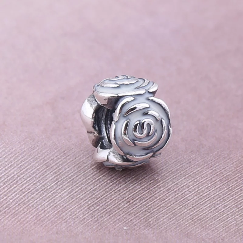 (image pour) Charm Pandora 791291EN40 - Charm Fleur Argent Femme - Afficher 5