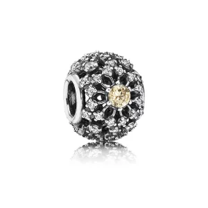 (image pour) Charm Pandora 791370CCZ - Charm Eclat Intérieur Ajouré 