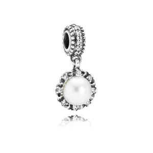 (image pour) Charm Pandora 791385P - Charm Grâce Eternelle 