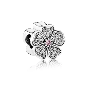 (image pour) Charm Pandora 791831NBP - Charm Fleur De Pommier Scintillante Femme 