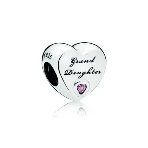 (image pour) Charm Pandora 796261PCZ - Charm Amour Petite-Fille Femme 