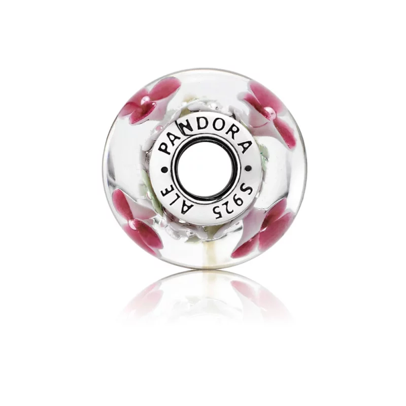 (image pour) Charm Pandora Fleurs 791652 - Charm Murano Jardin de Fleurs Femme - Afficher 2