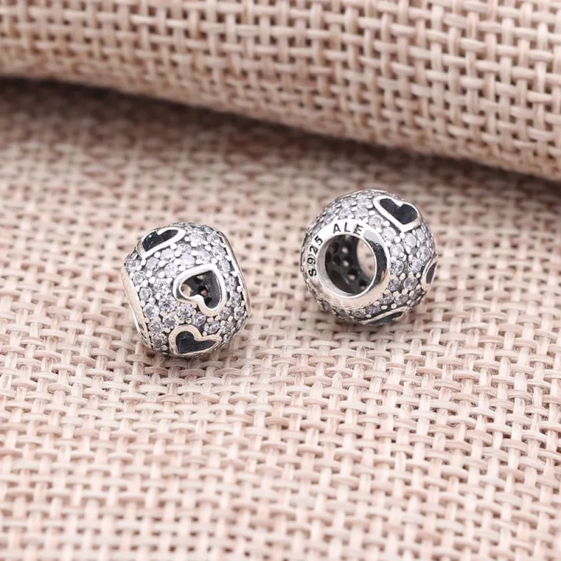 (image pour) Charm Pandora Moments de vie 791426CZ - Charm Coeur Argent Zirconium Femme - Afficher 2