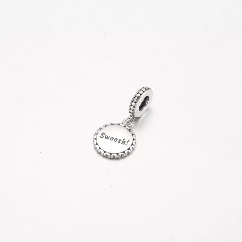 (image pour) Charm pendant Basketball en Argent PANDORA France - ENG792018_18 - Afficher 3