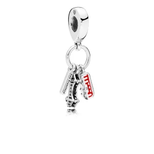 (image pour) Charm pendant Faits saillants à San Francisco en Argent PANDORA France - 797218EN09