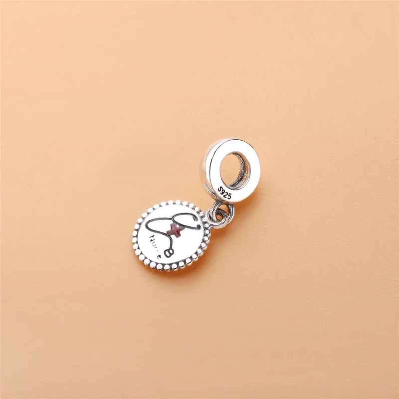 (image pour) Charm pendant Infirmière en Argent PANDORA France - ENG791169_45 - Afficher 3