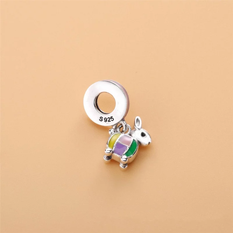 (image pour) Charm pendant LANTERNE DE LAPIN en Argent PANDORA France - 797603ENMX - Afficher 3
