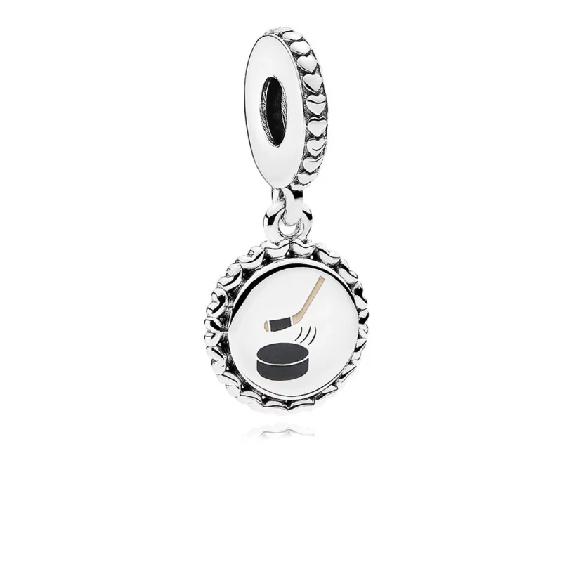 (image pour) Charm pendant Le hockey en Argent PANDORA France - ENG792018_14