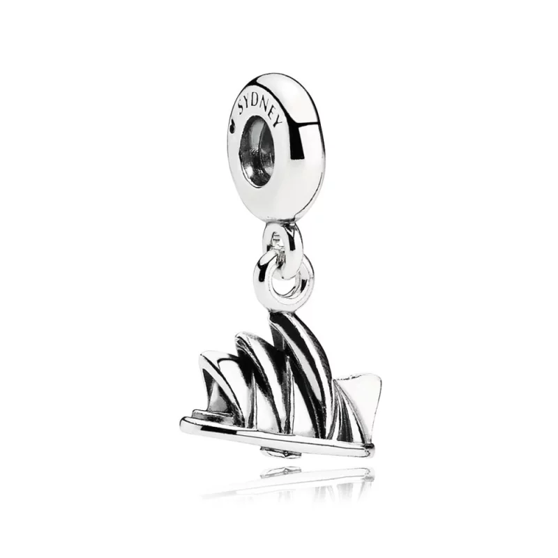 (image pour) Charm pendant Opéra de Sydney® en Argent PANDORA France - 791175