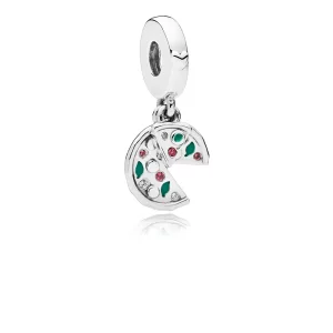 (image pour) Charm pendant Passion pour la pizza en Argent 797443CZ PANDORA France