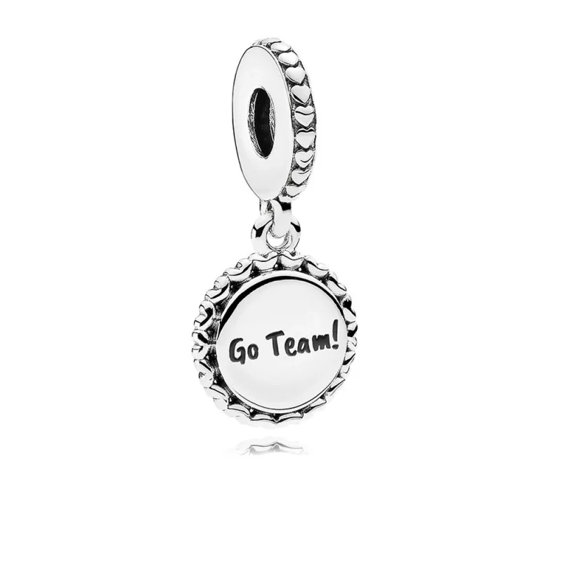 (image pour) Charm pendant Pom-pom girl en Argent PANDORA France - ENG792018_13 - Afficher 2