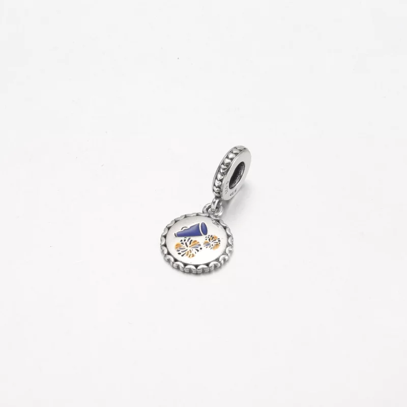 (image pour) Charm pendant Pom-pom girl en Argent PANDORA France - ENG792018_13 - Afficher 5