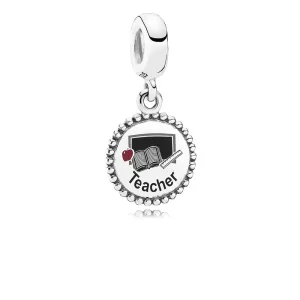 (image pour) Charm pendant Prof en Argent PANDORA France - ENG791169_47
