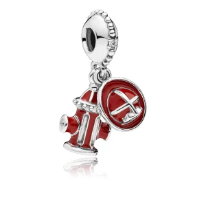 (image pour) Charm pendant Pâtes d'amour en Argent PANDORA France - 797632ENMX