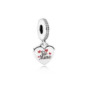 (image pour) Charm pendant Sois à moi en Argent PANDORA France - ENG792017CZ_4