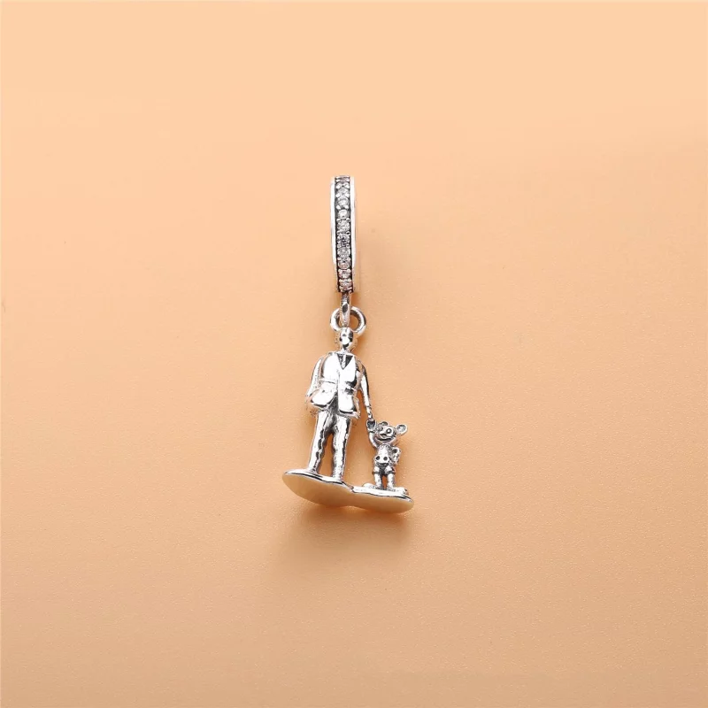 (image pour) Charm pendant Walt Disney et Mickey Mouse en Argent PANDORA France - 75010573715 - Afficher 2