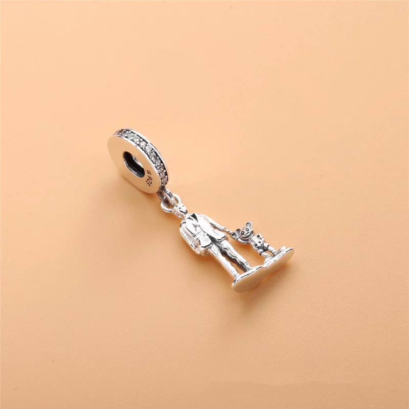 (image pour) Charm pendant Walt Disney et Mickey Mouse en Argent PANDORA France - 75010573715 - Afficher 3