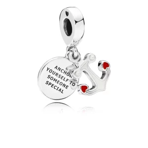 (image pour) Charm pendentif Ancre de l'Amour, PANDORA France - 797208ENMX