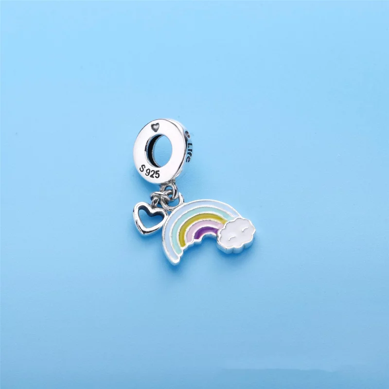 (image pour) Charm pendentif Arc-en-Ciel de l’Amour PANDORA France - 797016ENMX - Afficher 2