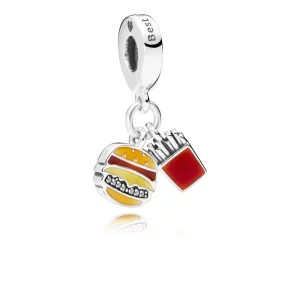 (image pour) Charm pendentif Burger et Frites PANDORA France - 797211ENMX