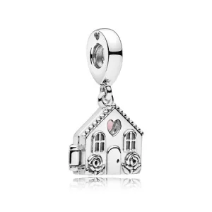 (image pour) Charm pendentif La Maison de mon Cœur PANDORA France - 797056EN160