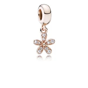 (image pour) Charm Pendentif Marguerite éblouissante PANDORA Rose - 781491CZ