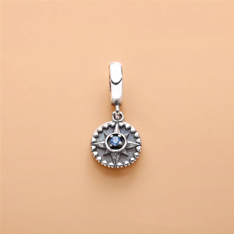 (image pour) Charm pendentif Rose des Vents PANDORA France - 797196EN23 - Afficher 2