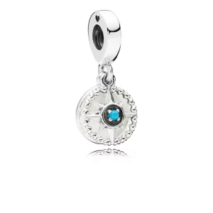 (image pour) Charm pendentif Rose des Vents PANDORA France - 797196EN23