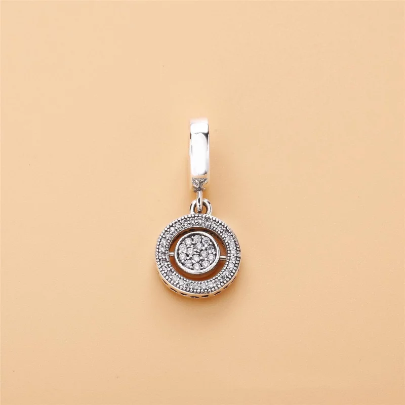 (image pour) Charm pendentif Signature PANDORA Modulable - 797430CZ - Afficher 2