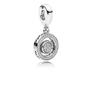 (image pour) Charm pendentif Signature PANDORA Modulable - 797430CZ
