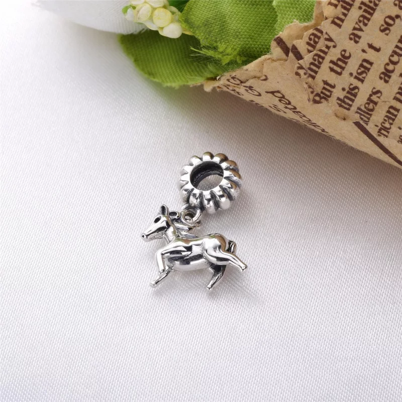 (image pour) Charm Pendentif Zodiaque Chinois Cheval Pandora - 791099 - Afficher 2