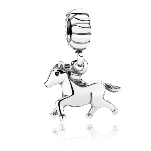 (image pour) Charm Pendentif Zodiaque Chinois Cheval Pandora - 791099 