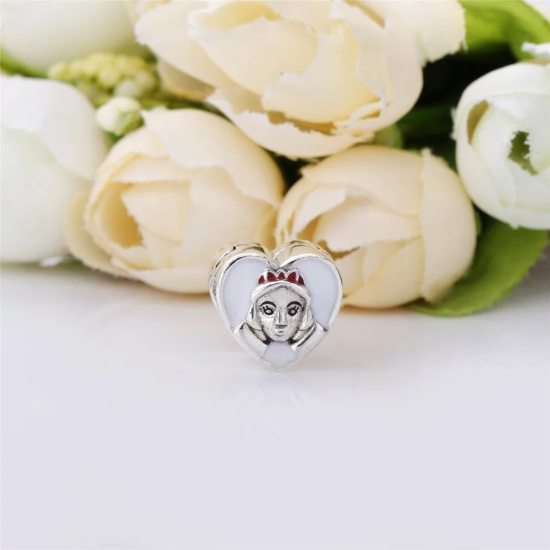 (image pour) Charm Portrait de Blanche Neige en Argent PANDORA France - 7501057372016P - Afficher 2