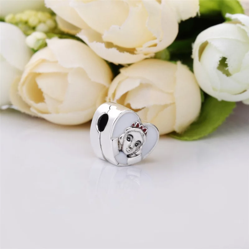 (image pour) Charm Portrait de Blanche Neige en Argent PANDORA France - 7501057372016P - Afficher 3