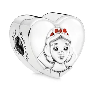 (image pour) Charm Portrait de Blanche Neige en Argent PANDORA France - 7501057372016P