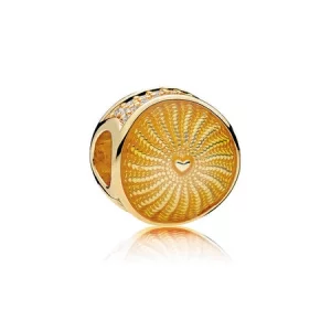 (image pour) Charm Rayons de soleil en PANDORA Shine™ - 767128EN158