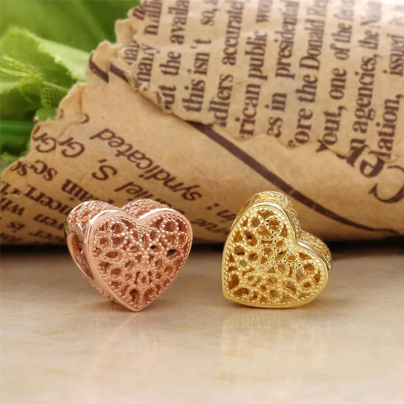(image pour) Charm Rempli d’Amour PANDORA Shine™ - 767155 - Afficher 3