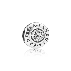 (image pour) Charm Signature PANDORA - 791414CZ