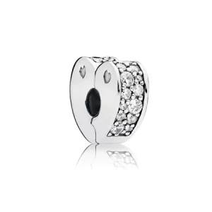 (image pour) Clip Arcs de l’Amour Scintillants PANDORA France - 797020CZ