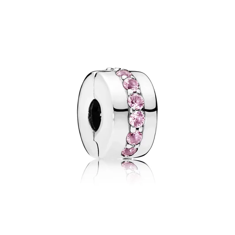 (image pour) Clip Chemin Lumineux Rose PANDORA France - 791972PCZ
