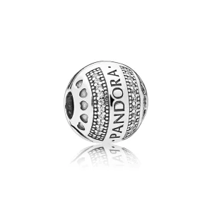 (image pour) Clip Cœurs Signature PANDORA - 797433CZ