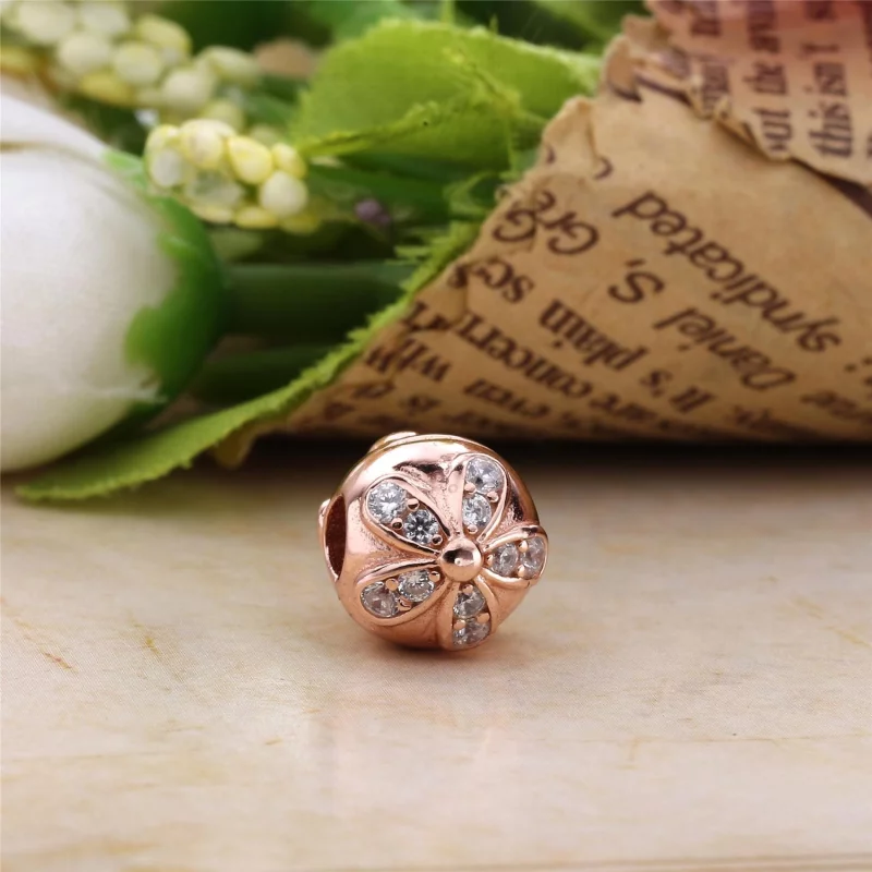 (image pour) Clip Marguerites éblouissantes PANDORA Rose - 781493CZ - Afficher 2
