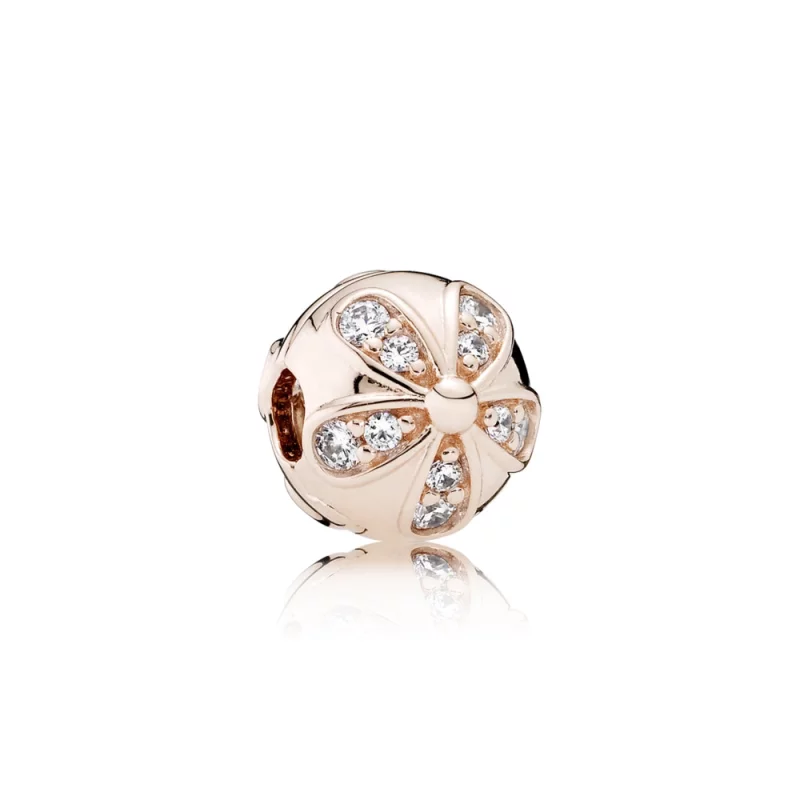 (image pour) Clip Marguerites éblouissantes PANDORA Rose - 781493CZ